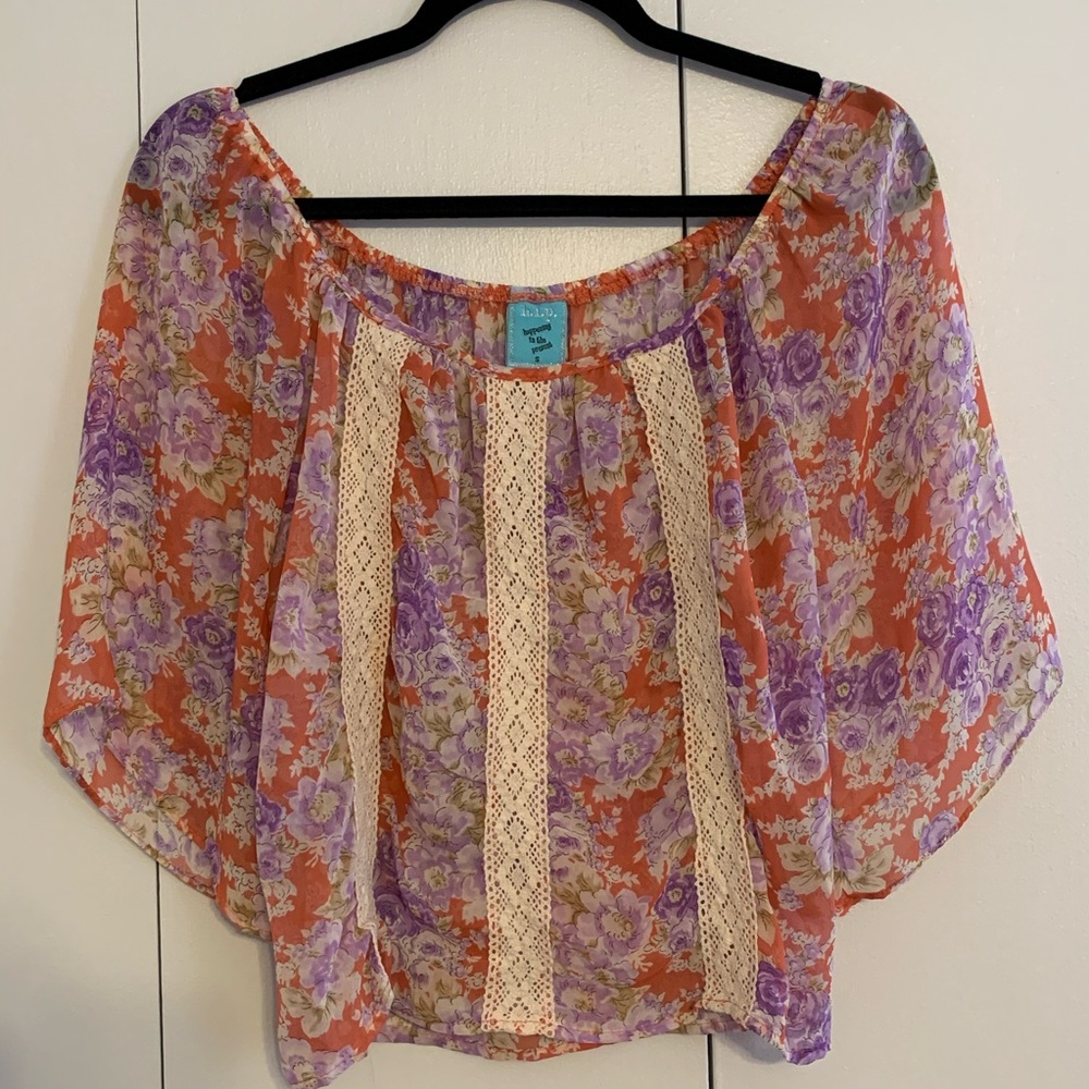 Off the shoulder Floral Top